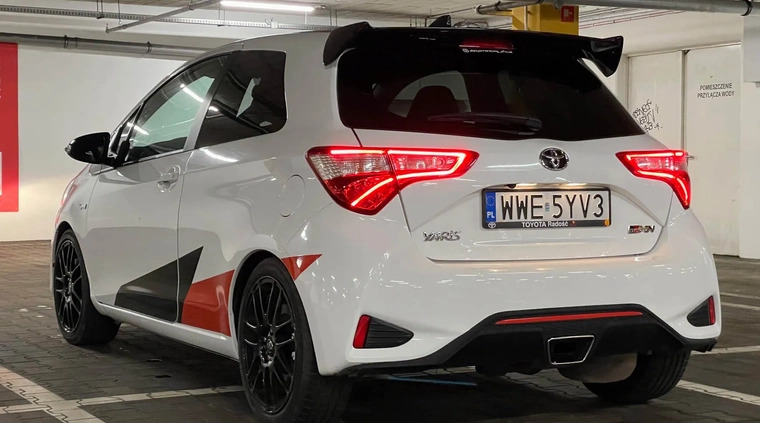 Toyota Yaris cena 77500 przebieg: 20000, rok produkcji 2017 z Warszawa małe 92